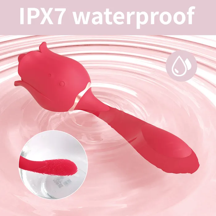 Vibrators | sexense Rose Tongue Clitoral and G-Spot Vibrator For Female Vibrators | sexense Rose Tongue Clitoral and G-Spot Vibrator For Female