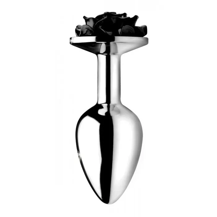 XR Brands Anal | Booty Sparks Black Rose Anal Plug Small
