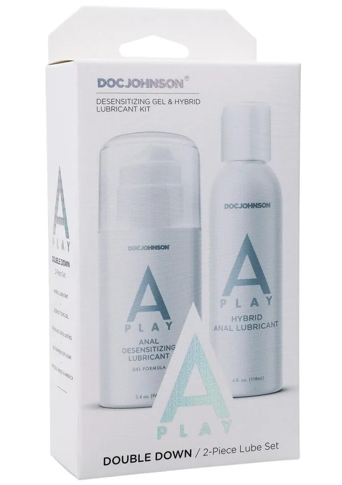 A-Play Anal | A-Play Double Down Hybrid and Desensitizing Anal Lubricant