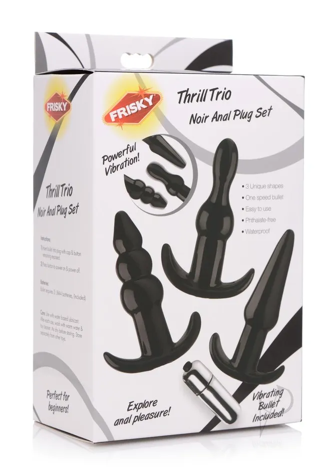 Anal Xr Llc Frisky Thrill Trio Noir Anal Set