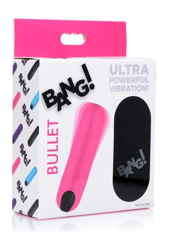 BANG! Female Sex Toys | Bang! Vibrating Bullet with Remote Control