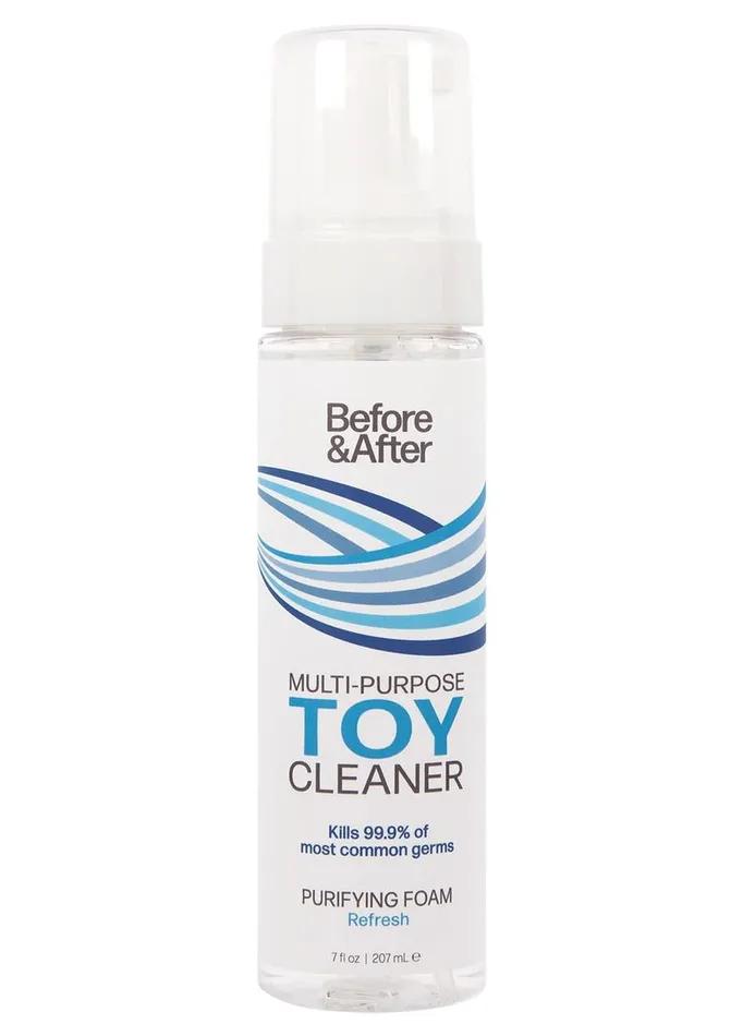 Before and After Vibrators | Before and After Foam Toy Cleaner