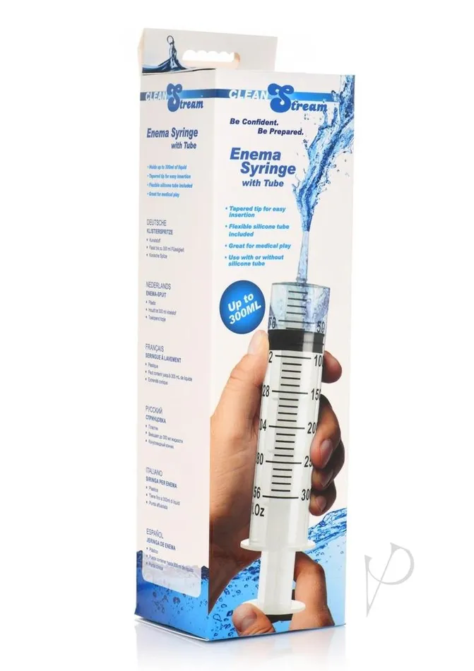 Cleanstream Enema Syringe with Tube | Cleanstream Male Sex Toys