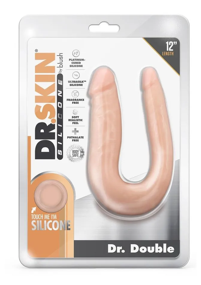 Dildos | Dr. Skin Silicone Dr. Double Dildo Double Dong - Dr. Skin
