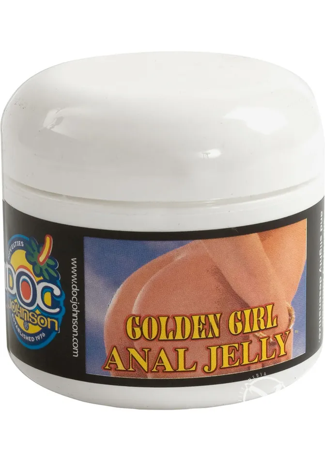 Doc Johnson Enterprises Anal Golden Girl Anal Jelly 2Oz