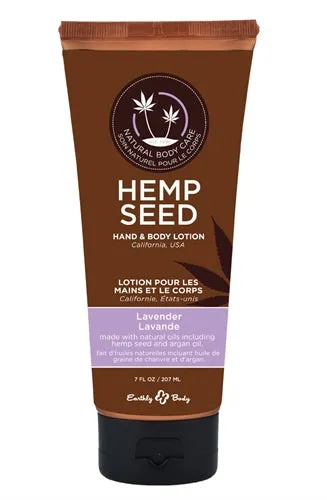 Earthly Body Hemp Seed Hand Body Lotion Female Sex Toys