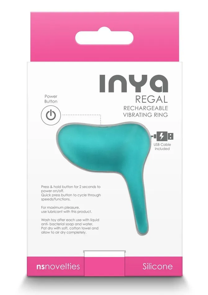 Inya Inya Regal Rechargeable Siicone Cock Ring | Male Sex Toys