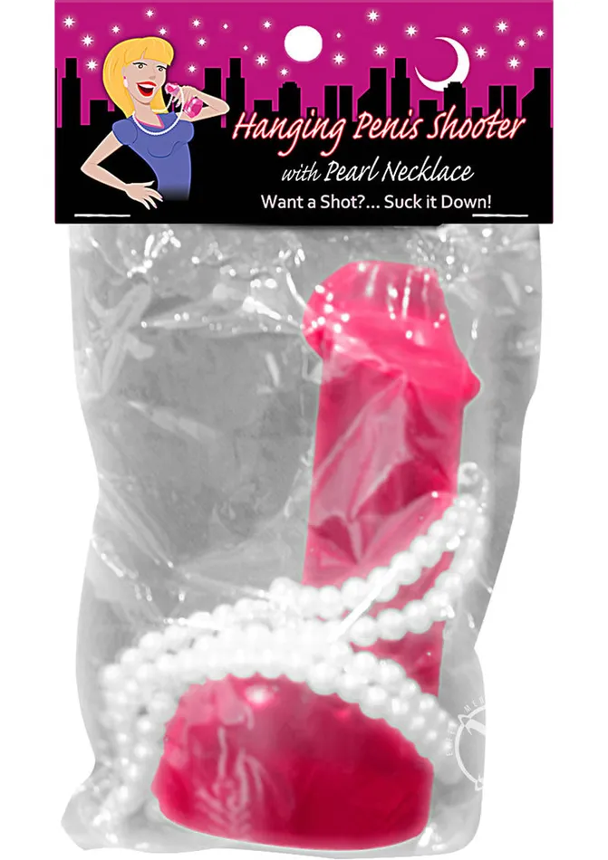 Kheper Games Hanging Penis Shooter with Pearl Necklace Male Sex Toys