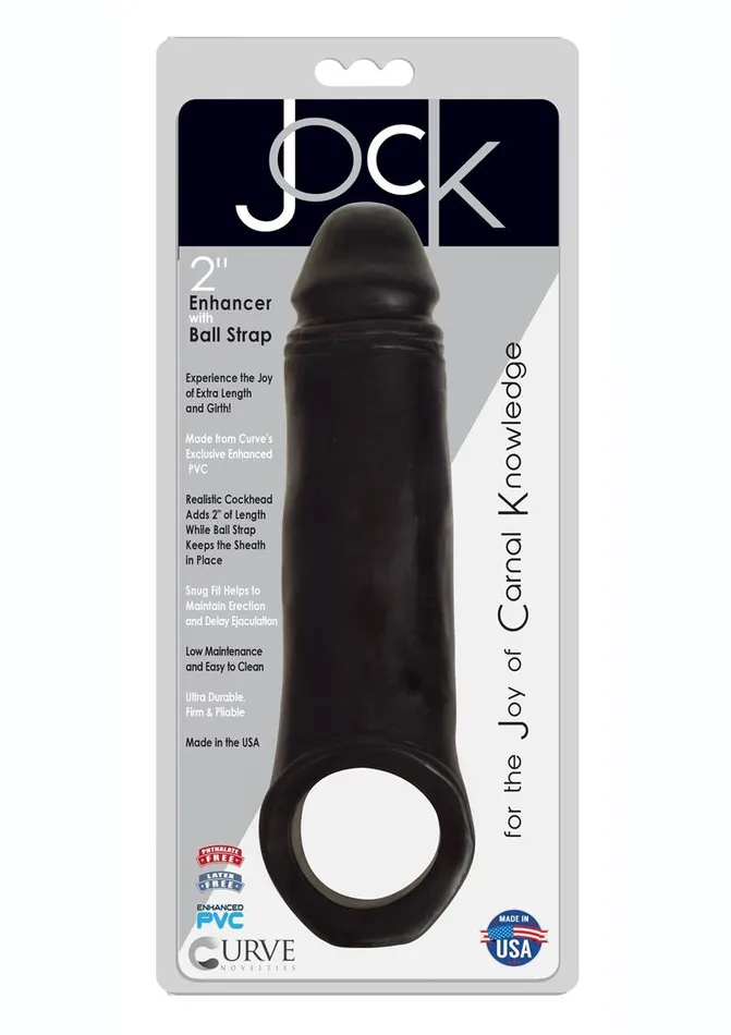 Male Sex Toys | Jock Jock Realistic Penis Enhancer with Ball Strap