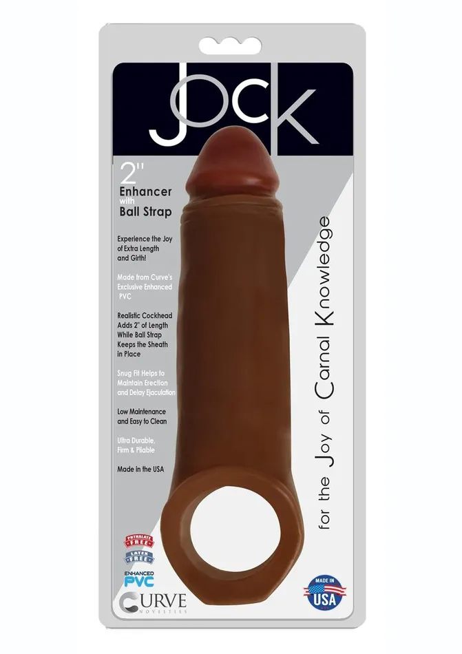 Male Sex Toys | Jock Jock Realistic Penis Enhancer with Ball Strap