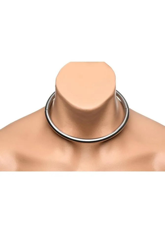 Male Sex Toys | Master Series Master Series - Possession Stainless Steel Locking Collar