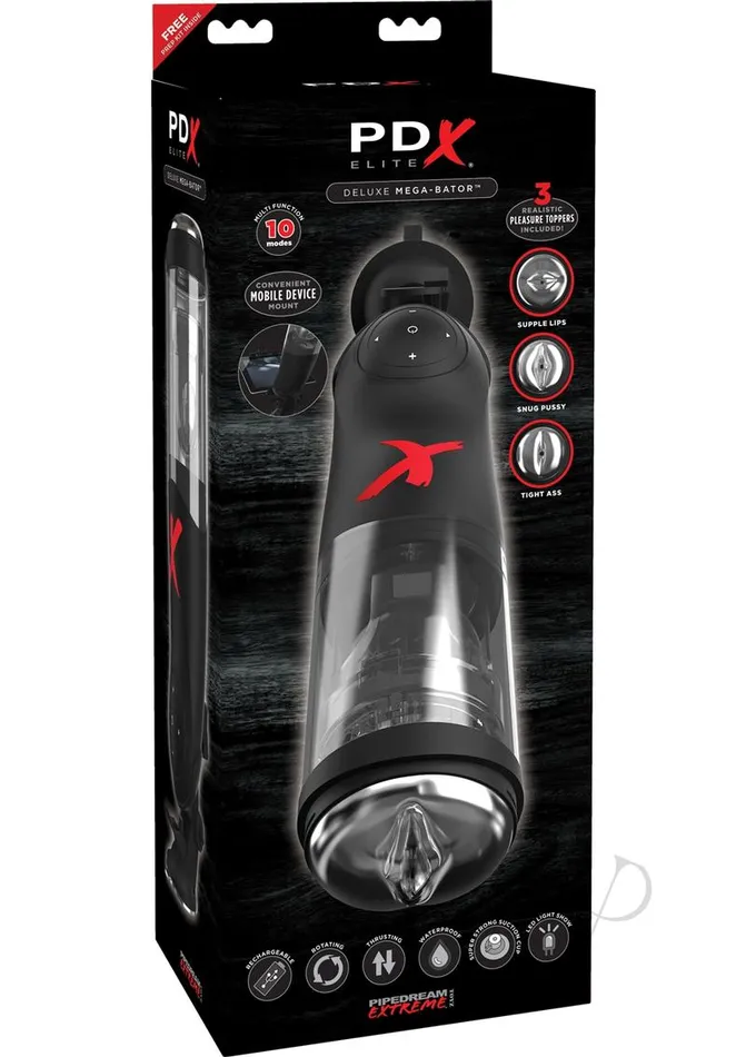Pipedream Productsinc Male Sex Toys Pdx Elite Deluxe Mega Bator