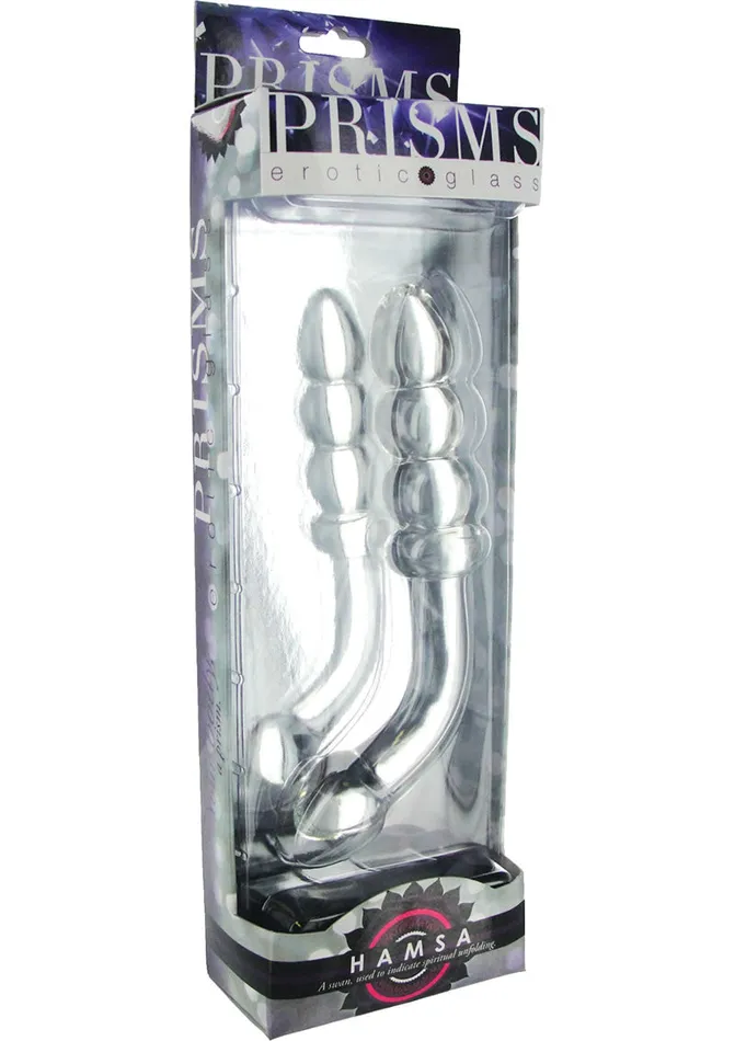 Prisms Dildos | Prisms Erotic Glass Hamsa G-Spot Glass Wand