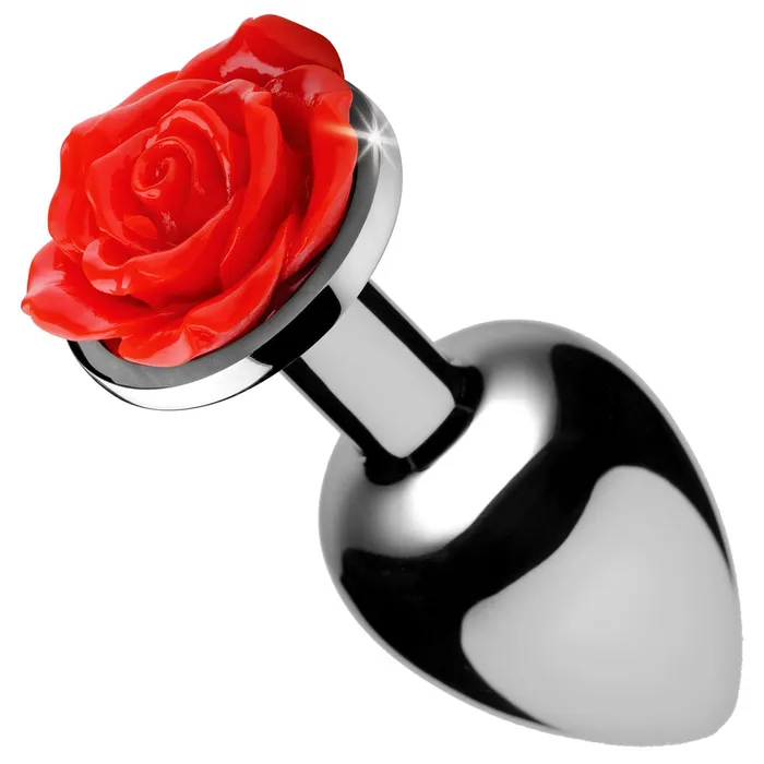 Red Rose Anal Plug XR Brands Booty Sparks Anal