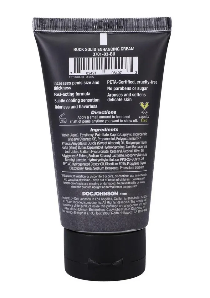 Rock Solid Enhancing Cream | Rock Solid Vibrators