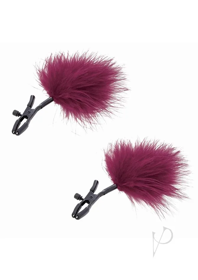 Sex and Mischief Enchanted Feather Nipple Clamps Sex and Mischief Couples