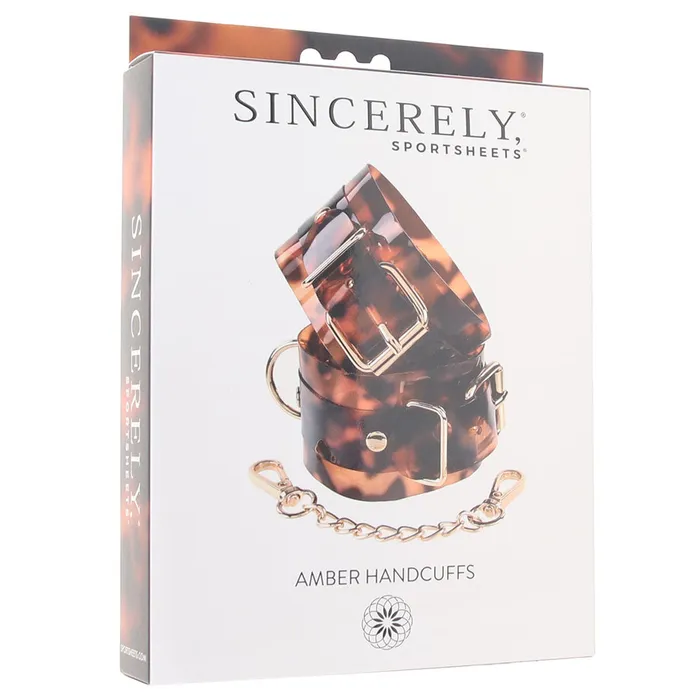Sportsheets Vibrators | Sincerely Amber Handcuffs Sportsheets Vibrators | Sincerely Amber Handcuffs