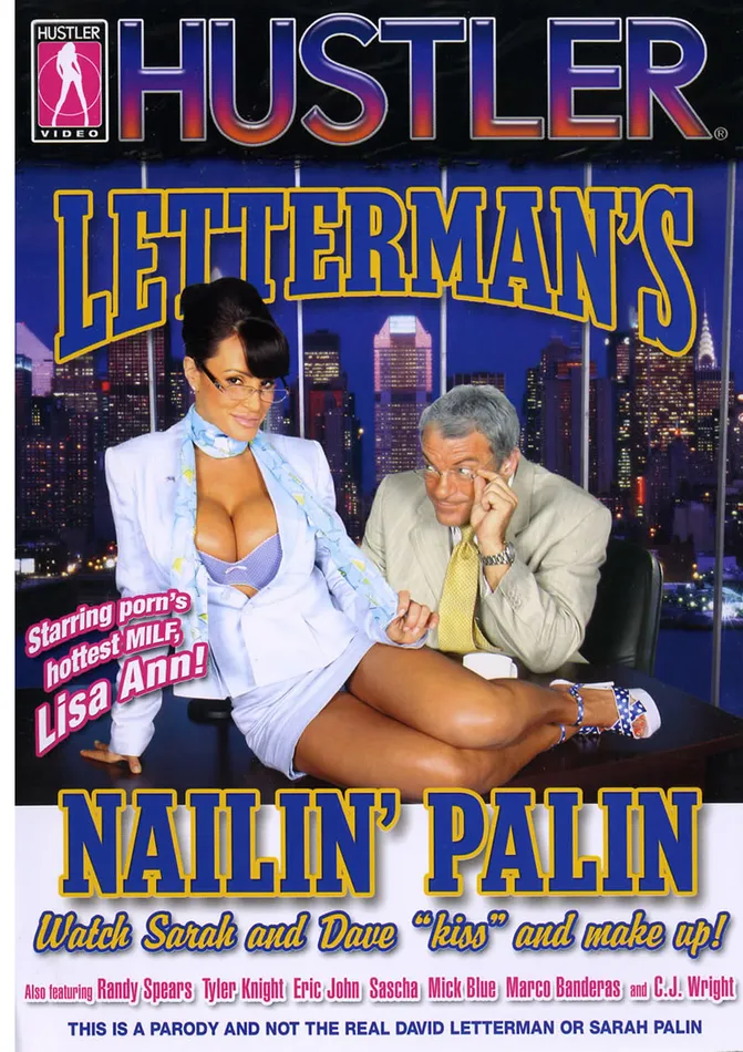 Vibrators Hustler Video Lettermans Nailin Palin