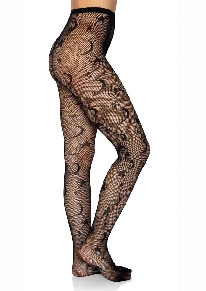 Vibrators | Leg Avenue Celestial Net Tights - Leg Avenue