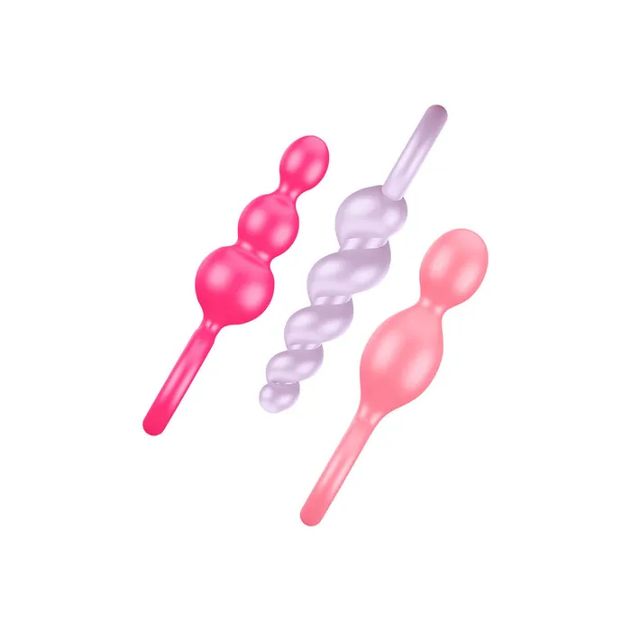 Vibrators | Satisfyer Satisfyer Plugs Colored 3 Piece Set