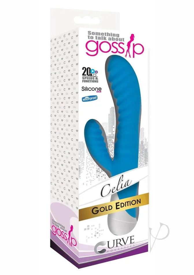 Vibrators Xr Curve Gossip Celia Rabbit Vibe Blue