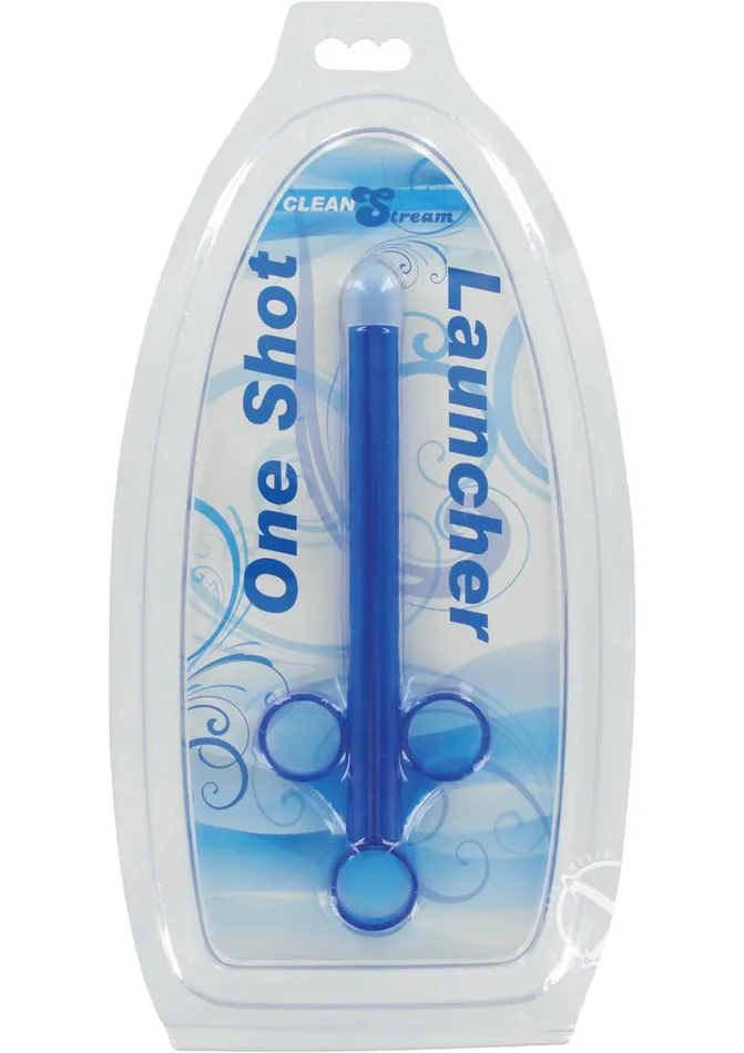 Vibrators Xr Llc Cleanstream One Shot Launcher Blue