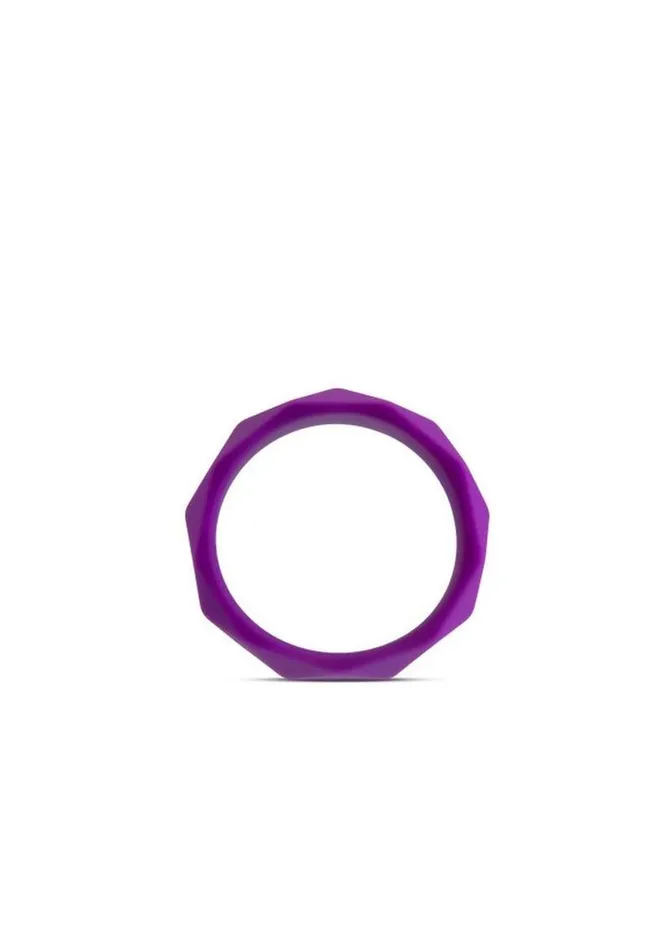 Wellness Wellness Geo Silicone Cock Ring | Male Sex Toys