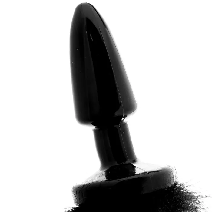 XR Brand Male Sex Toys | Tailz Grey Fox Tail Anal Plug