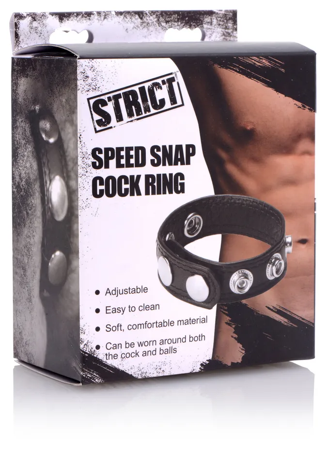 XR Brands Strict Male Sex Toys | Speed Snap Cock Ring XR Brands Strict Male Sex Toys | Speed Snap Cock Ring