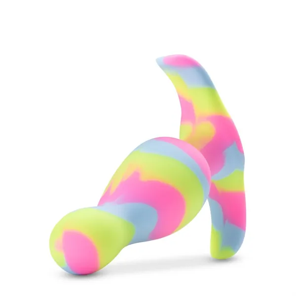3.5 Inch Butt Plug Dildo Kaleido Lime | Aimitoy Anal