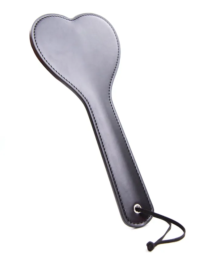 Anal | Plesur Plesur Heart-Shape Paddle - Black