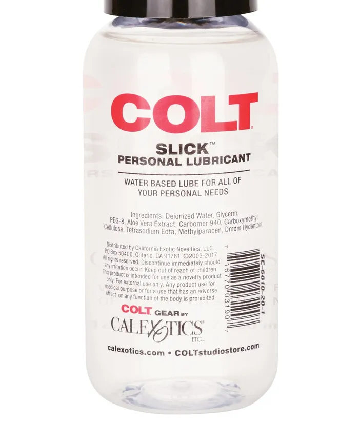 COLT Slick Personal Lube - 12.85 oz | COLT Female Sex Toys