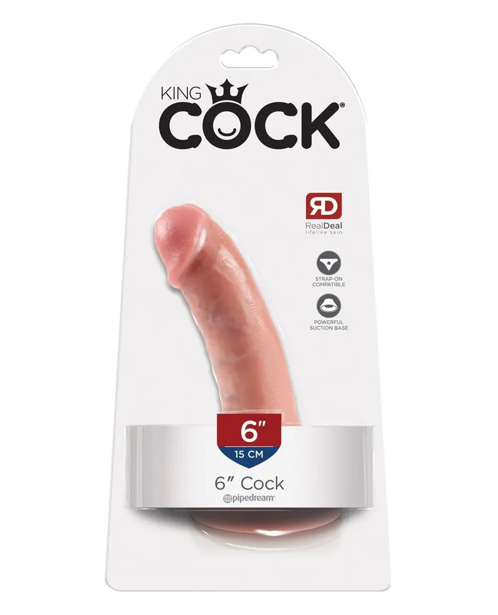 Dildos King Cock 6 Cock Flesh King Cock