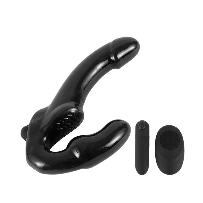 fapdale Female Sex Toys | Vibrating Remote Control Strapless Dildo