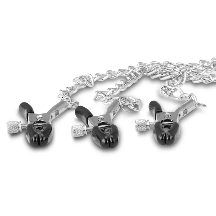 fapdale Male Sex Toys | 3-Head Adjustable Nipple Clamps